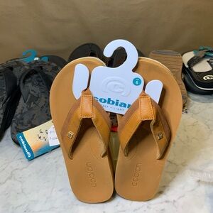 Cobian Reya Rise Thong Sandals for Ladies - Tan - 6M